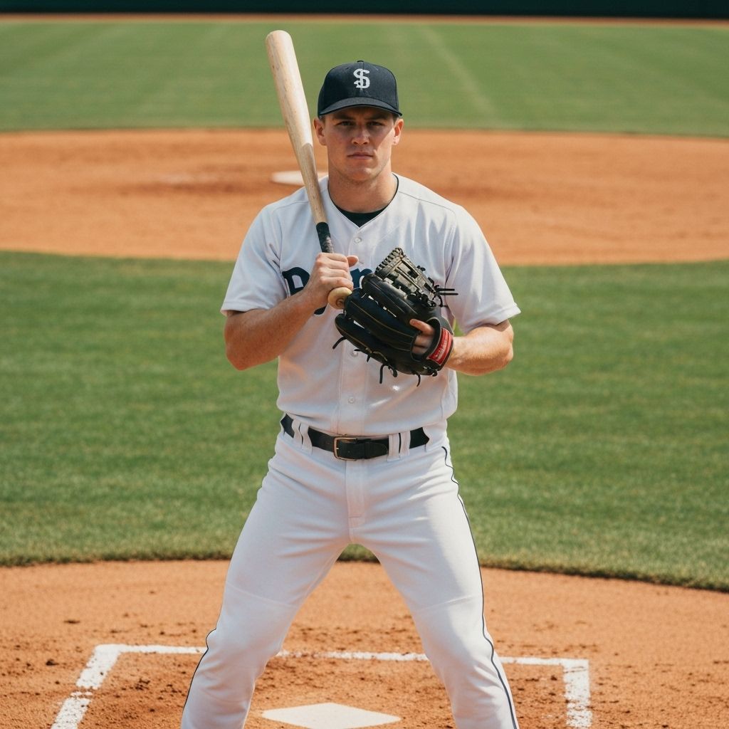 Professional baseball equipment